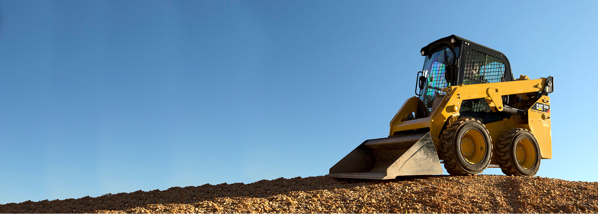 CAT Compact Track loader for landscaping